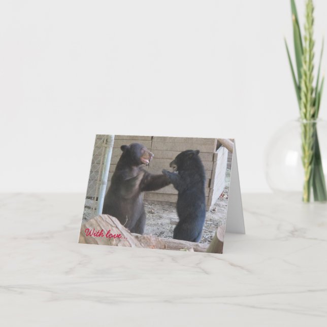 With love... - Note Card (Front)