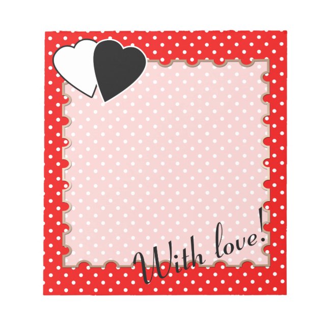 With love! notepad (Front)