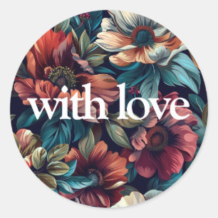 "With Love" sticker