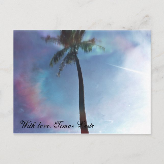 With love, Timor Leste Postcard (Front)
