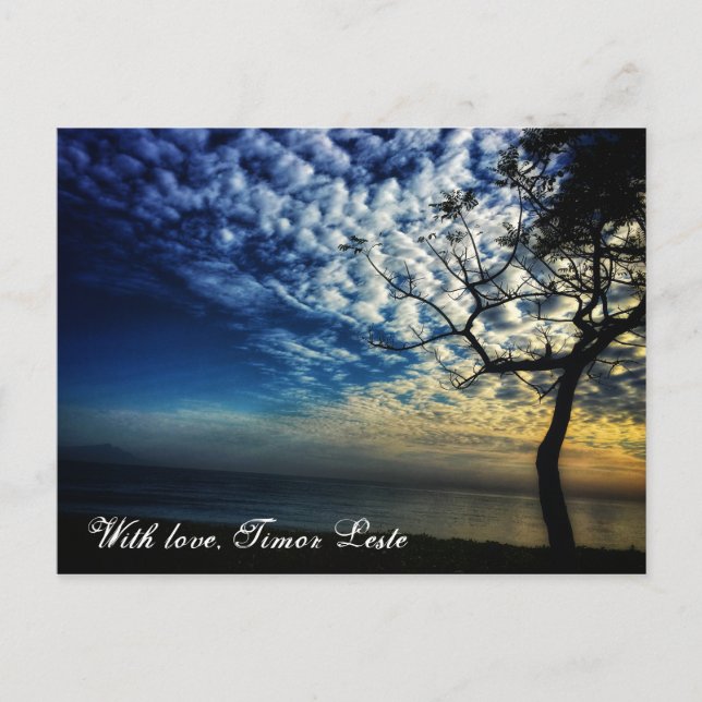 With love, Timor Leste Postcard (Front)