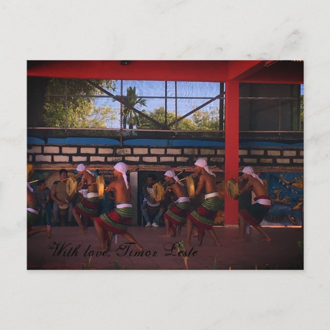 With love, Timor Leste Postcard (Front)