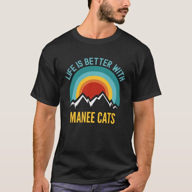 With Manee Cats T-Shirt (Front)
