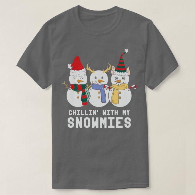 with my snowmies 3 T-Shirt (Design Front)