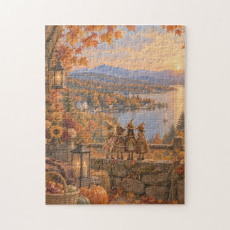 With my Witches Jigsaw Puzzle