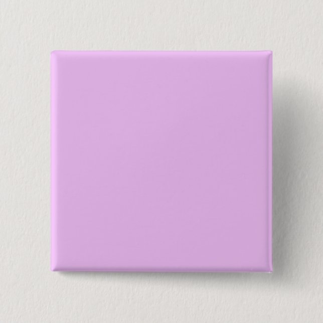 With Nothing On It Except Colour - Light Pink 15 Cm Square Badge (Front)