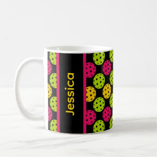 With own name The Sip & Smash pickleball Coffee Mug