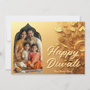 With Photo & custom text Mandala Moments card