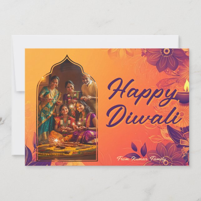 With Photo & custom text Spark & Spirit card (Front)