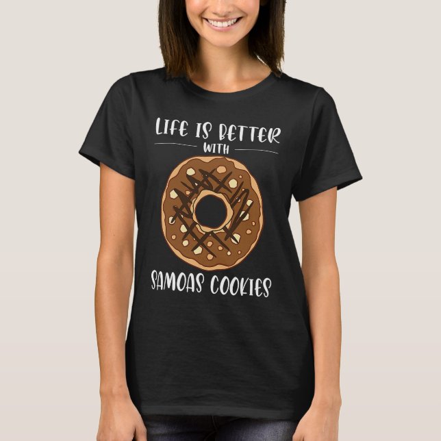 with Samoas Cookies T-Shirt (Front)