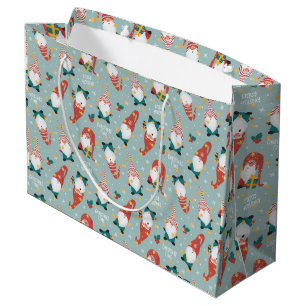 With Santa Claus: A Heartwarming Christmas Large Gift Bag