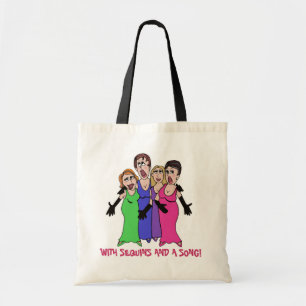 With Sequins and  Song! Tote Bag