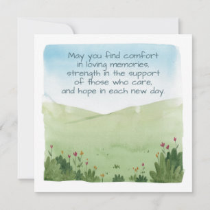 With Sympathy  Card