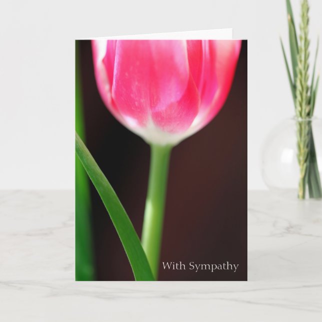 With Sympathy Card (Front)
