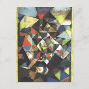 With the Egg by Paul Klee Postcard