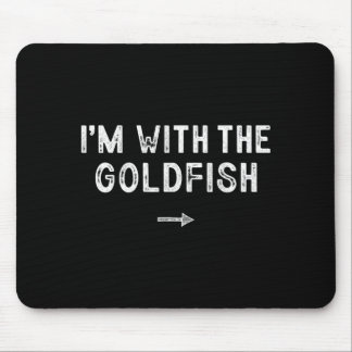 With The Goldfish Costume Matching Lazy Halloween Mouse Pad
