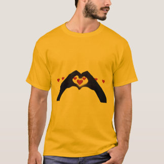 "With the heart in hand" T-Shirt