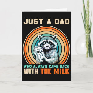 With The Milk Fathers Day Card