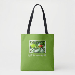With the Rain Comes Life Shoulder Tote Bag