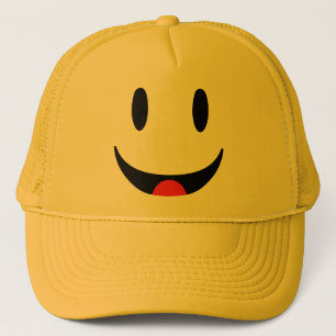 With Tongue Face Trucker Hat