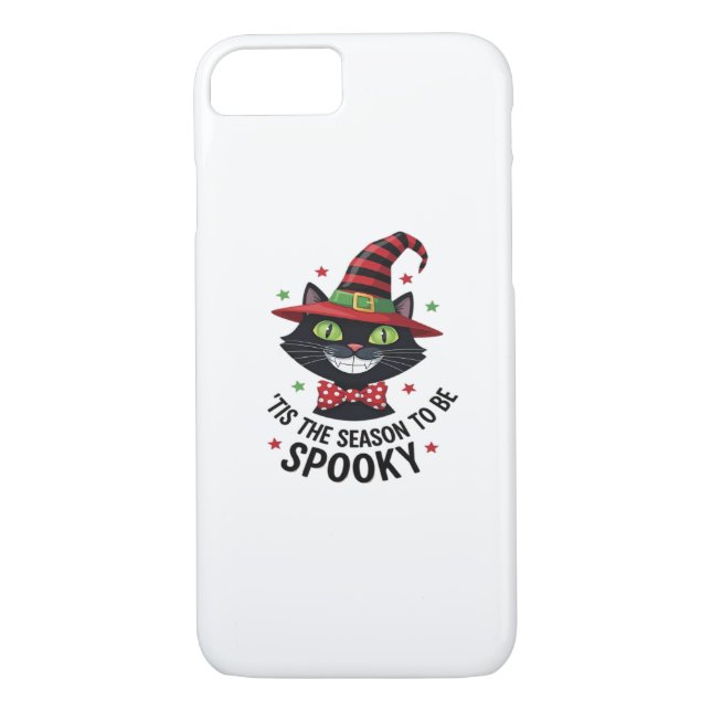 With Witch Hat And Tie Case-Mate iPhone Case (Back)