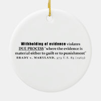Withholding of Evidence Brady v Maryland Case law