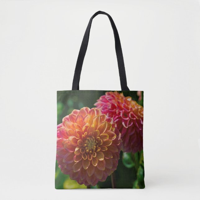 Within The Dahlia Garden 1 Tote Bag (Front)