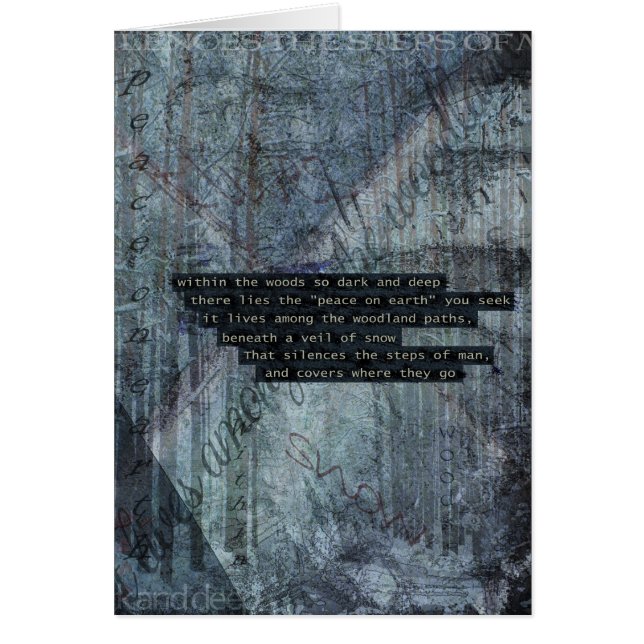 Within the Woods Lies Peace (Front)