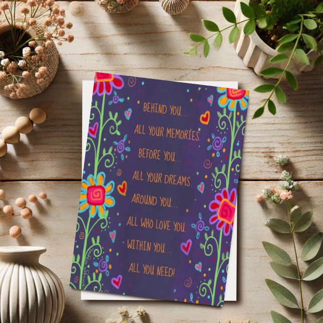 Within You  Inspirational Quote Graduation Card (Creator Uploaded)