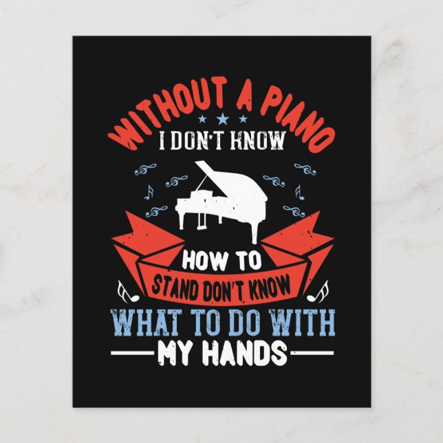 Without A Piano I Don’T Know How To Stand (Front)