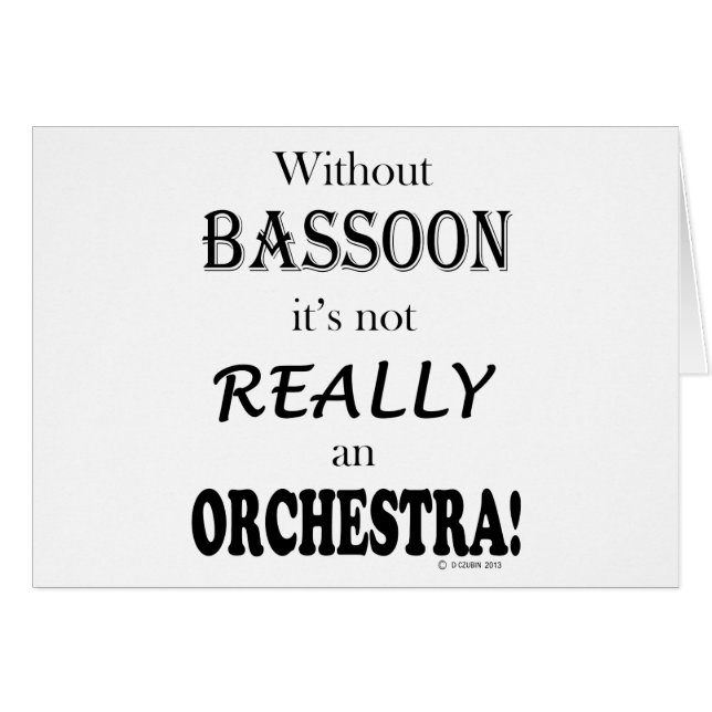 Without Bassoon - Orchestra (Front Horizontal)