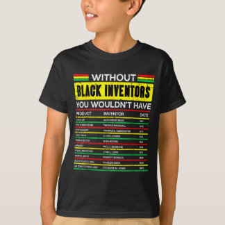 Without black inventors history month african menW T-Shirt