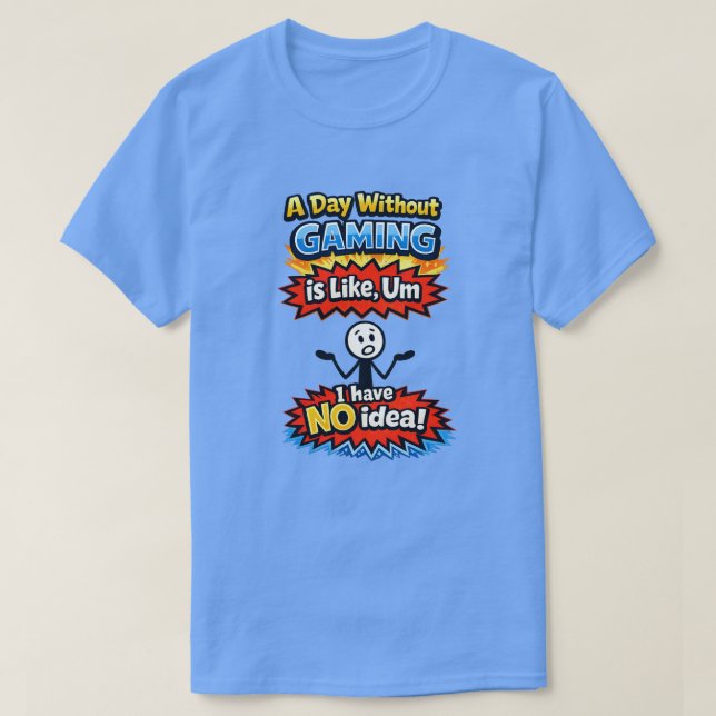 Without Gaming T-Shirt (Design Front)