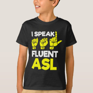 Without Hearing - Deaf - Unable To Hear - Deaf Awa T-Shirt