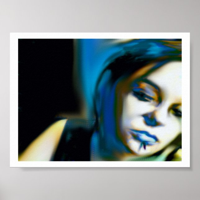 without me-blue poster (Front)