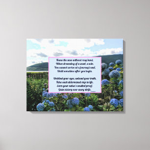 Without Rosy Bend Canvas Print