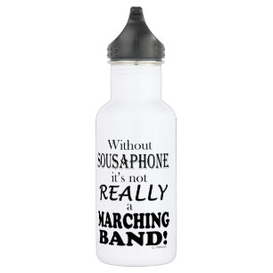 Without Sousaphone - Marching Band 532 Ml Water Bottle