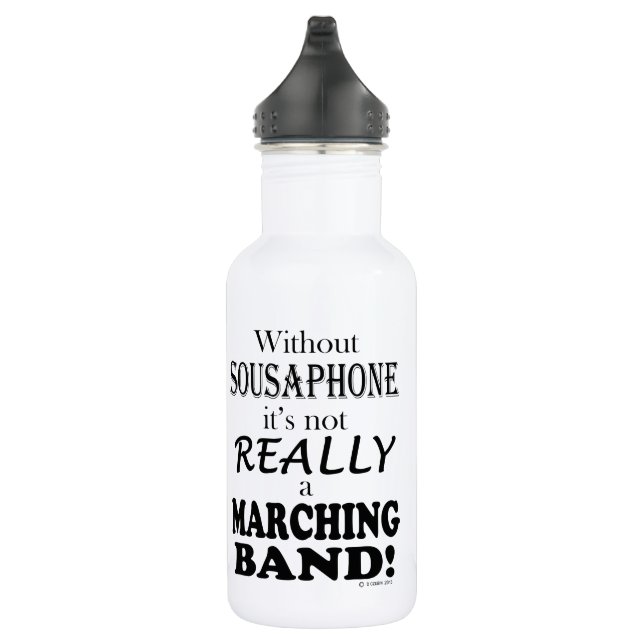 Without Sousaphone - Marching Band 532 Ml Water Bottle (Right)