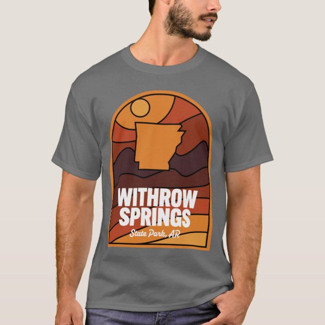 Withrow Springs State Park Arkansas T-Shirt (Front)