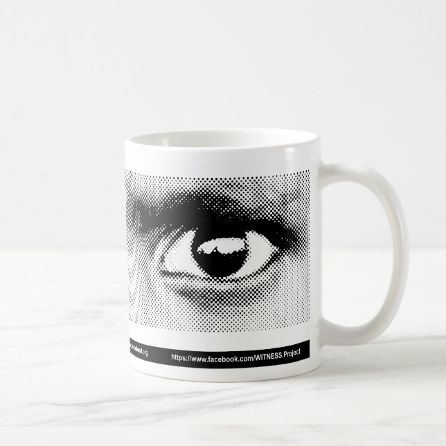 WITNESS eye mug (Right)
