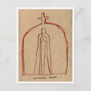 Witnessing Thoughts. Postcard