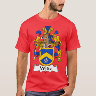 Witte Coat of Arms Family Crest T-Shirt