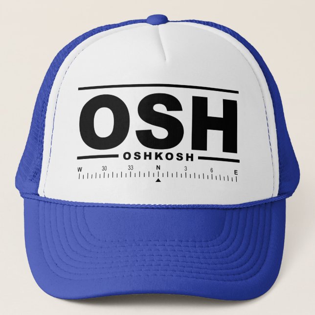 Wittman Regional Airport OSH Trucker Hat (Front)