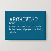Witty Archivist Definition Button