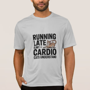 Witty Cat Quote Sports T-Shirt