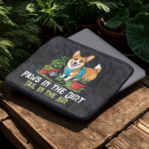 Witty Corgi Laptop Sleeve