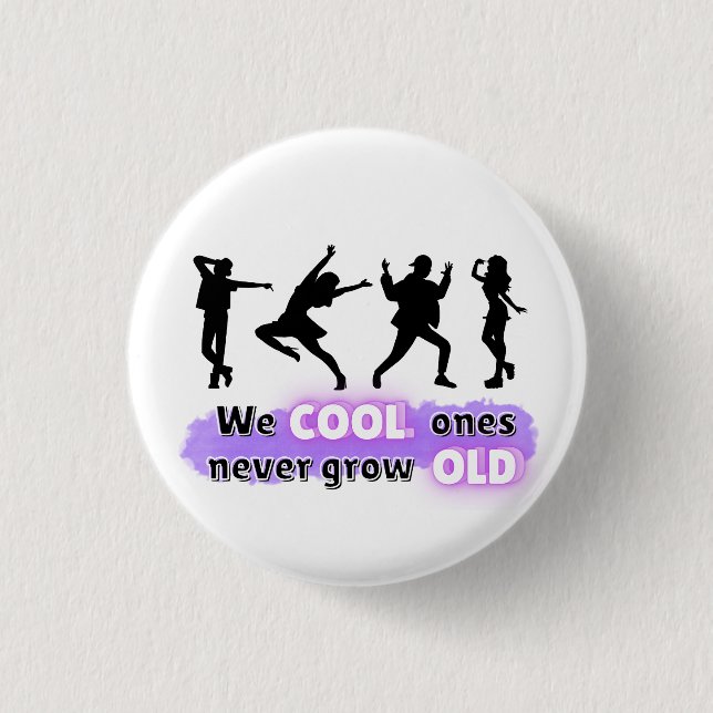 Witty Fun Slogan 3 Cm Round Badge (Front)