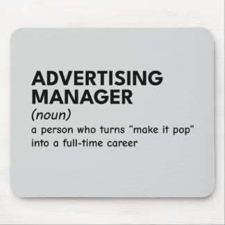 Witty Marketing Manager Definition Mouse Pad