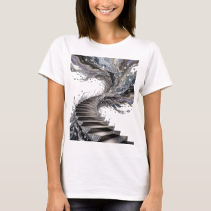 Witty Silver ABSTRACT ART Art Print T-Shirt