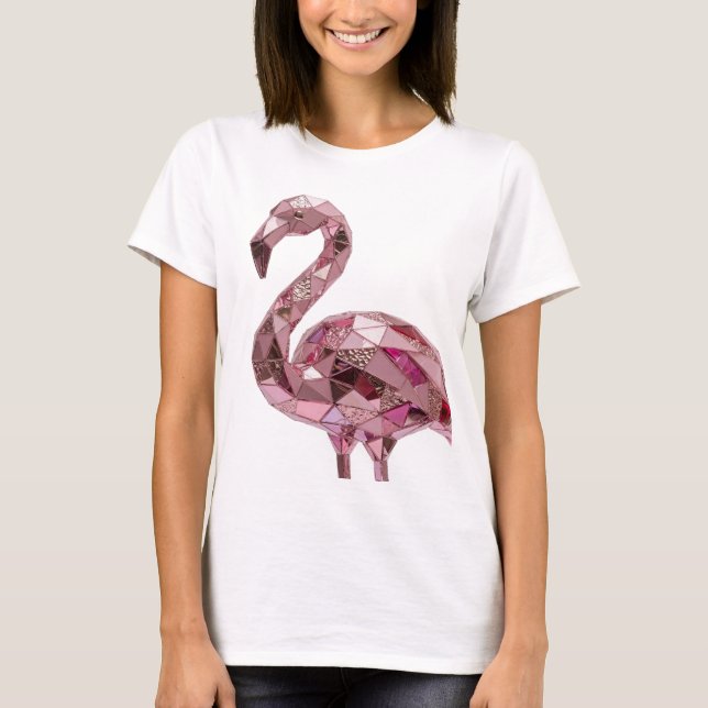Witty Silver ABSTRACT ART Design v2 T-Shirt (Front)